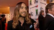 Jared Leto spoke to OTRC.com at the 17th annual Hollywood Film Awards on Oct. 21, 2013. - Provided courtesy of OTRC