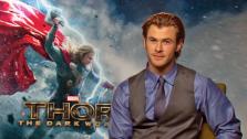 Chris Hemsworth appears in an interview with OTRC.com for Thor: The Dark World on Oct. 19, 2013. - Provided courtesy of OTRC