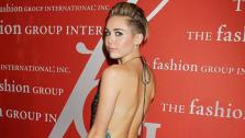 Miley Cyrus arrives at the 30th annual Night of Stars gala in New York on Oct. 22, 2013. - Provided courtesy of Humberto Carreno / Startraksphoto.com