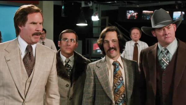 Will Ferrell, Steve Carell, Paul Rudd and David Koechne appear in a second trailer for the 2013 movie Anchorman: The Legend Continues.