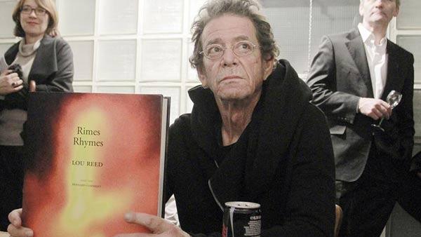 Lou Reed appears at the opening of his exhibition Visual Thoughts in Frankfurt on Nov. 3, 2012. - Provided courtesy of Stefan Oelsner / startraksphoto.com Lou Reed appears at the opening of his exhibition Visual Thoughts in Frankfurt on Nov. 3, 2012. - Provided courtesy of Stefan Oelsner / startraksphoto.com