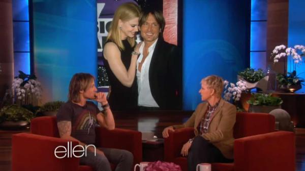 Keith Urban appears on The Ellen DeGeneres Show on Oct. 28, 2013. - Provided courtesy of The Ellen DeGeneres Show Keith Urban appears on The Ellen DeGeneres Show on Oct. 28, 2013. - Provided courtesy of The Ellen DeGeneres Show