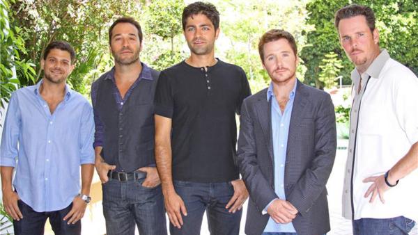 Jerry Ferrara, Adrian Grenier, Jeremy Piven, Kevin Connolly and Kevin Dillon appear at a press conference for the eighth and final season of the HBO series Entourage in Los Angeles on July 28, 2011. - Provided courtesy of Munawar Hosain / Startraksphoto.com Jerry Ferrara, Adrian Grenier, Jeremy Piven, Kevin Connolly and Kevin Dillon appear at a press conference for the eighth and final season of the HBO series Entourage in Los Angeles on July 28, 2011. - Provided courtesy of Munawar Hosain / Startraksphoto.com