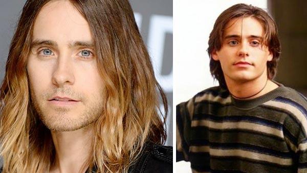 Jared Leto appears at the 2013 MTV Video Music Awards in New York on Aug. 25, 2013. / Jared Leto appears as Jordan Catalano and Claire Danes appears as Angela Chase in a promotional photo for the ABC scripted drama series My So-Called Life. - Provided courtesy of Lionel Hahn / AbacaUSA / Startraksphoto.com / ABC
