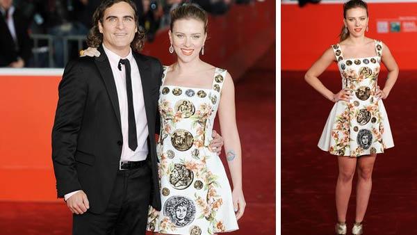 Scarlett Johansson attends the premiere of Her at the 8th annual Rome Film Festival on Nov. 10, 2013. - Provided courtesy of Morandi / terenghi / Eric Vandeville / startraksphoto.com