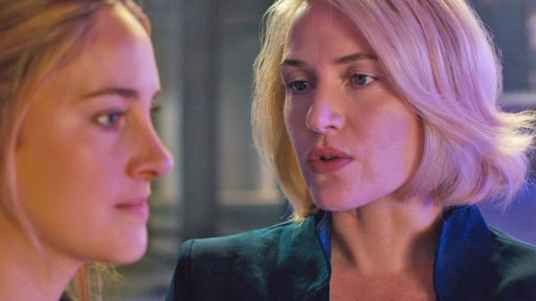 Shailene Woodley and Kate Winslet appear in a scene from the 2014 movie Divergent. - Provided courtesy of OTRC / Red Wagon Entertainment / Summit Entertainment