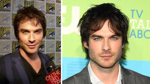 Ian Somerhalder talks to OnTheRedCarpet.com about the upcoming 4th season of The Vampire Diaries at San Diego Comic-Con on July 14, 2012. / Ian Somerhalder appears at the CW Networks Upfront Presentation in New York on May 20, 2010. - Provided courtesy of OTRC / Sara Jaye Weiss / Startraksphoto.com