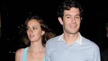 Leighton Meester and Adam Brody leave the Some Girls after party in Studio City, California on June 26, 2013. - Provided courtesy of Daniel Robertson / Startraksphoto.com