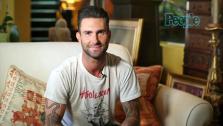 Adam Levine gives an interview about being named People magazines Sexiest Man Alive for 2013. (Nov. 20, 2013, courtesy of People) - Provided courtesy of People magazine / Time Inc.
