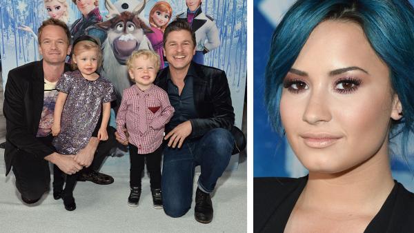 Neil Patrick Harris, partner David Burtka and their twins, Harper and Gideon, attend the premiere of Disneys Frozen at the El Capitan Theatre in Los Angeles on Nov. 19, 2013. - Provided courtesy of Alberto E. Rodriguez / WireImage for Walt Disney Studios