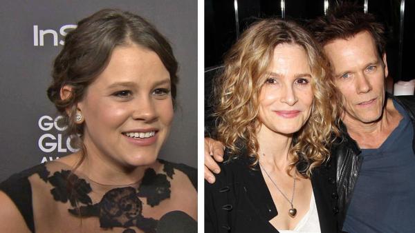 Sosie Bacon is named Miss Golden Globe 2014 at a pre-Golden Globes event in Los Angeles on Nov. 21, 2013. / Kevin Bacon and wife Kyra Sedgwick appear at an after party for the movie Muscle Shoals in New York on Sept. 19, 2013. - Provided courtesy of OTRC / Kristina Bumphrey / Startraksphoto.com