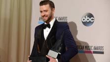 Justin Timberlake appears at the 2013 American Music Awards on Nov. 24, 2013 in Los Angeles, California. - Provided courtesy of Jordan Strauss / Invision / AP Photos