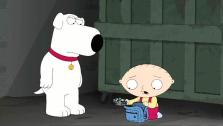 Brian Griffin and Stewie Griffin appear in a scene from the Nov. 24, 2013 episode of FOXs Family Guy, titled Life of Brian. - Provided courtesy of FOX
