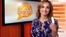 Giada De Laurentiis appears backstage at NBCs Today show on Nov. 25, 2013, two days after she sliced her finger during a live Food Network Thanksgiving special. - Provided courtesy of twitter.com/TODAYshow / NBC