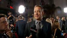 Tom Hanks appears at the Saving Mr. Banks screening in Los Angeles, California (November 2013). - Provided courtesy of OTRC.com