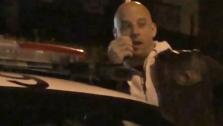 Vin Diesel addresses fans at Paul Walkers memorial site on Dec. 2, 2013. - Provided courtesy of instagram.com/carladailyxo