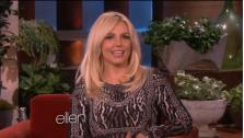 Britney Spears appears on The Ellen DeGeneres Show on Dec. 3, 2013. - Provided courtesy of The Ellen DeGeneres Show