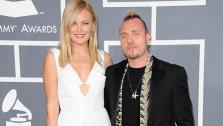 Malin Akerman and husband Robert Zincone appear at the 54th annual GRAMMY Awards in Los Angeles, California on Feb. 12, 2012. - Provided courtesy of Kyle Rover / startraksphoto.com