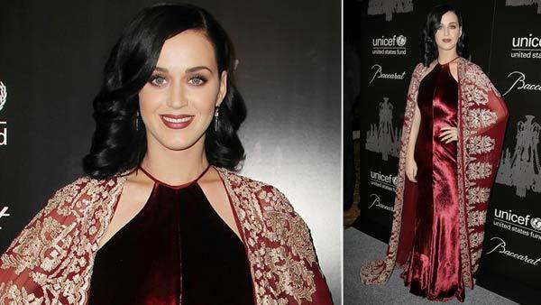Katy Perry appears at the Ninth Annual UNICEF Snowflake Ball in New York City on Dec. 3, 2013. - Provided courtesy of Amanda Schwab/Startraksphoto.com