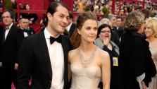 Keri Russell and husband Shane Deary appear at the 2008 Academy Awards in Los Angeles, California on Feb. 24, 2008. - Provided courtesy of Chris Pizzello / AP Photo