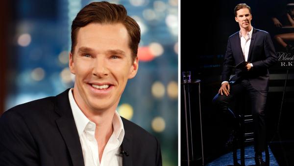 Benedict Cumberbatch appears on Jimmy Kimmel Live! on Dec. 4, 2013. - Provided courtesy of ABC