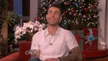 Adam Levine appears on The Ellen DeGeneres Show on Dec. 5, 2013. - Provided courtesy of The Ellen DeGeneres Show