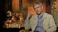 Martin Freeman talks to OTRC.com about the 2013 movie The Hobbit: The Desolation of Smaug. He plays Bilbo Baggins in the film, the second in Peter Jacksons trilogy. - Provided courtesy of OTRC