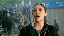 Elizabeth Olsen appears in a scene from the 2014 movie Godzilla. - Provided courtesy of Warner Bros. Pictures / Legendary Pictures