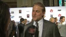Charlie Hunnam appears in an interview with OTRC.com at the premiere of season 6 of Sons of Anarchy on Sept. 7, 2013. - Provided courtesy of OTRC
