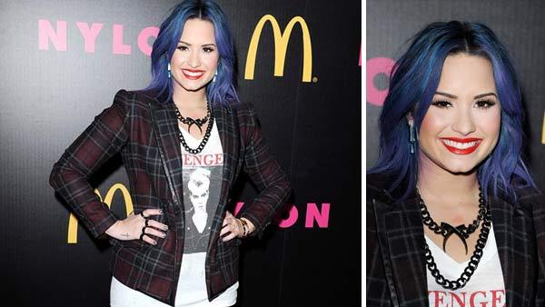 Demi Lovato appears at the NYLON Magazine Holiday Party in Los Angeles on Dec. 5, 2013. - Provided courtesy of Daniel Robertson / startraksphoto.com Demi Lovato appears at the NYLON Magazine Holiday Party in Los Angeles on Dec. 5, 2013. - Provided courtesy of Daniel Robertson / startraksphoto.com