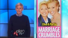 Ellen DeGeneres appears on The Ellen DeGeneres Show on an episode which aired on Dec. 11, 2013. - Provided courtesy of Warner Bros. Television