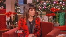 Lea Michele talked about Cory Monteith during her appearance on an episode of The Ellen Degeneres Show, which aired on Dec. 12, 2013. - Provided courtesy of Warner Bros. Television