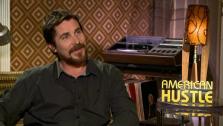 Christian Bale talks to OTRC.com about the 2013 film American Hustle. - Provided courtesy of OTRC.com