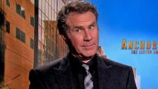 Will Ferrell talks to OTRC.com about the 2013 comedy film Anchorman 2, in which he reprises his role as news anchor Ron Burgundy. (December 2013 interview) - Provided courtesy of OTRC