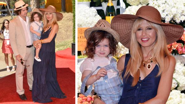 Rachel Zoe, who is pregnant here, husband Rodger Berman, and son Skyler appear at the fourth annual Veuve Clicquot Polo Classic event at Will Rogers State Historic Park in Pacific Palisades, California on Oct. 5, 2013. - Provided courtesy of Tony DiMaio / Startraksphoto.com