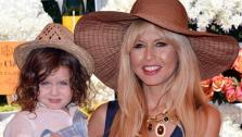 Rachel Zoe, who is pregnant here, and son Skyler appear at the fourth annual Veuve Clicquot Polo Classic event at Will Rogers State Historic Park in Pacific Palisades, California on Oct. 5, 2013. - Provided courtesy of Tony DiMaio / Startraksphoto.com