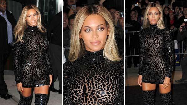 Beyonce appears at the screening of her new self-titled visual album in New York City on Dec. 21, 2013. - Provided courtesy of Humberto Carreno / startraksphoto.com Beyonce appears at the screening of her new self-titled visual album in New York City on Dec. 21, 2013. - Provided courtesy of Humberto Carreno / startraksphoto.com