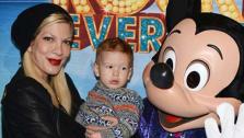 Tori Spelling, Dean McDermott and their children appear at Disney on Ice present Rockin Ever After in Los Angeles, California on Dec. 12, 2013. - Provided courtesy of Tony DiMaio / startraksphoto.com