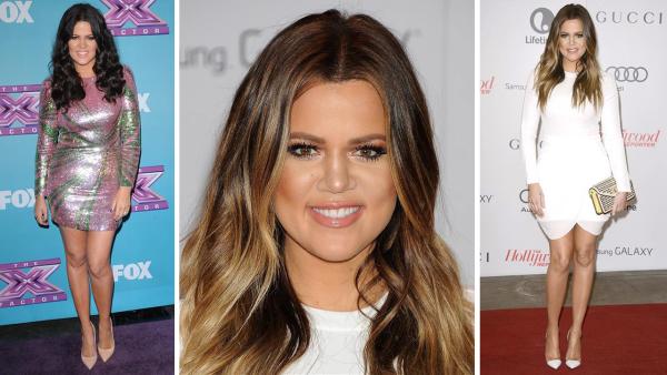 Khloe Kardashian attends the Hollywood Reporters 2013 Women In Entertainment Breakfast in Beverly Hills, California on Dec. 11, 2013. / Khloe Kardashian attends the finale of The X Factor in Los Angeles on Dec. 20, 2012. - Provided courtesy of Daniel Robertson / Giulio Marcocchi / Startraksphoto.com Khloe Kardashian attends the Hollywood Reporters 2013 Women In Entertainment Breakfast in Beverly Hills, California on Dec. 11, 2013. / Khloe Kardashian attends the finale of The X Factor in Los Angeles on Dec. 20, 2012. - Provided courtesy of Daniel Robertson / Giulio Marcocchi / Startraksphoto.com