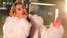 Miley Cyrus appears on Dick Clarks New Years Rockin Eve with Ryan Seacrest in New York City on Dec. 31, 2013. - Provided courtesy of Ida Mae Astute / ABC