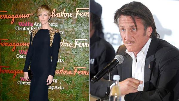 Charlize Theron appears at the Wallis Annenberg Center in Los Angeles on Oct. 17, 2013. / Sean Penn appeas at The Long Run for Haiti Press Conference on Nov. 2, 2013. - Provided courtesy of Lionel Hahn/AbacaUSA/startraksphoto.com / Dennis Van Tine/startraksphoto.com Charlize Theron appears at the Wallis Annenberg Center in Los Angeles on Oct. 17, 2013. / Sean Penn appeas at The Long Run for Haiti Press Conference on Nov. 2, 2013. - Provided courtesy of Lionel Hahn/AbacaUSA/startraksphoto.com / Dennis Van Tine/startraksphoto.com