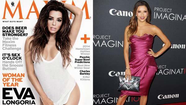 Eva Longoria appears on the cover of Maxims Woman of the Year 2014 issue. Eva Longoria appears at the premiere of Canons Project Imaginat10n Film Festival in New York City on Oct. 24, 2013. - Provided courtesy of Randall Slavin / Maxim / Amanda Schwab / startraksphoto.com Eva Longoria appears on the cover of Maxims Woman of the Year 2014 issue. Eva Longoria appears at the premiere of Canons Project Imaginat10n Film Festival in New York City on Oct. 24, 2013. - Provided courtesy of Randall Slavin / Maxim / Amanda Schwab / startraksphoto.com