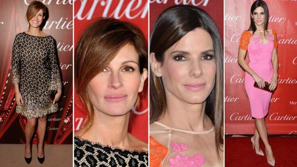 Sandra Bullock and Julia Roberts appear at the 2014 Palm Springs International Film Festival Awards Gala on Jan. 4, 2013. - Provided courtesy of Jeff Vespa/Getty Images for PSIFF / Tony Dimaio/startraksphoto.com / Daniel Robertson/startraksphoto.com Sandra Bullock and Julia Roberts appear at the 2014 Palm Springs International Film Festival Awards Gala on Jan. 4, 2013. - Provided courtesy of Jeff Vespa/Getty Images for PSIFF / Tony Dimaio/startraksphoto.com / Daniel Robertson/startraksphoto.com
