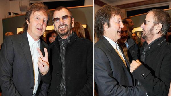 Paul McCartney and Ringo Starr appear at the launch of the former singers daughter Mary McCartneys book From Where I Stand in London on Oct. 21, 2010. Paul and Starr were confirmed as Grammy Awards 2014 performers on Jan. 14, 2014. - Provided courtesy of OTRC / Richard Young / Startraksphoto.com Paul McCartney and Ringo Starr appear at the launch of the former singers daughter Mary McCartneys book From Where I Stand in London on Oct. 21, 2010. Paul and Starr were confirmed as Grammy Awards 2014 performers on Jan. 14, 2014. - Provided courtesy of OTRC / Richard Young / Startraksphoto.com