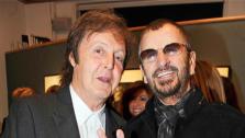 Paul McCartney and Ringo Starr appear at the launch of the former singers daughter Mary McCartneys book From Where I Stand in London on Oct. 21, 2010. Paul and Starr were confirmed as Grammy Awards 2014 performers on Jan. 14, 2014. - Provided courtesy of OTRC / Richard Young / Startraksphoto.com