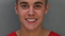 Justin Bieber is seen in a mug shot taken after he was arrested in Miami on Jan. 23, 2014 on suspicion of DUI and drag-racing. - Provided courtesy of Miami Dade County Jail