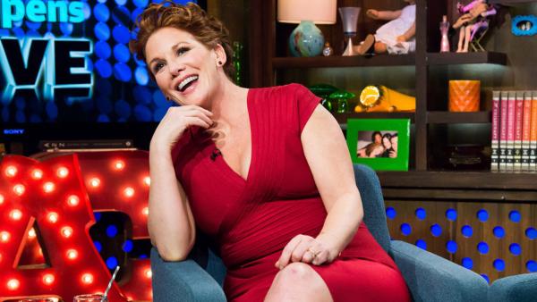 Melissa Gilbert appears on Watch What Happens Live on Jan. 22, 2014. - Provided courtesy of Charles Sykes / Bravo Melissa Gilbert appears on Watch What Happens Live on Jan. 22, 2014. - Provided courtesy of Charles Sykes / Bravo