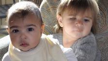 North West appears in a photo with cousin Penelope Disick, which was posted on Kim Kardashians Instragram on Jan. 24, 2014. - Provided courtesy of Instagram.com/kimkardashian