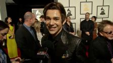 Austin Mahone talks to OTRC.com on the red carpet at the 2014 Grammy Awards in Los Angeles on Jan. 26, 2014. - Provided courtesy of OTRC