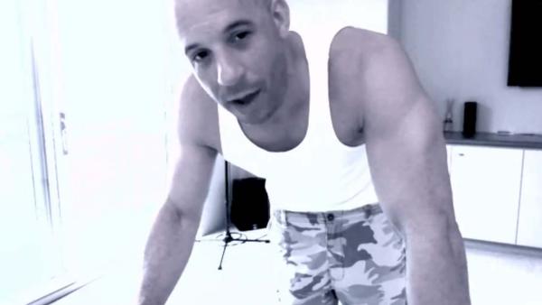 Vin Diesel appears in a video posted on his official Facebook page on Jan. 27, 2014, dancing to music by Katy Perry and Beyonce. - Provided courtesy of facebook.com/VinDiesel